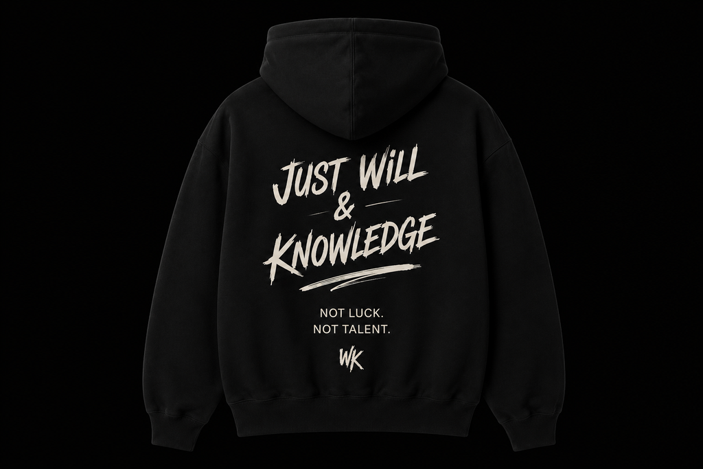 WK Signature Oversized Hoodie