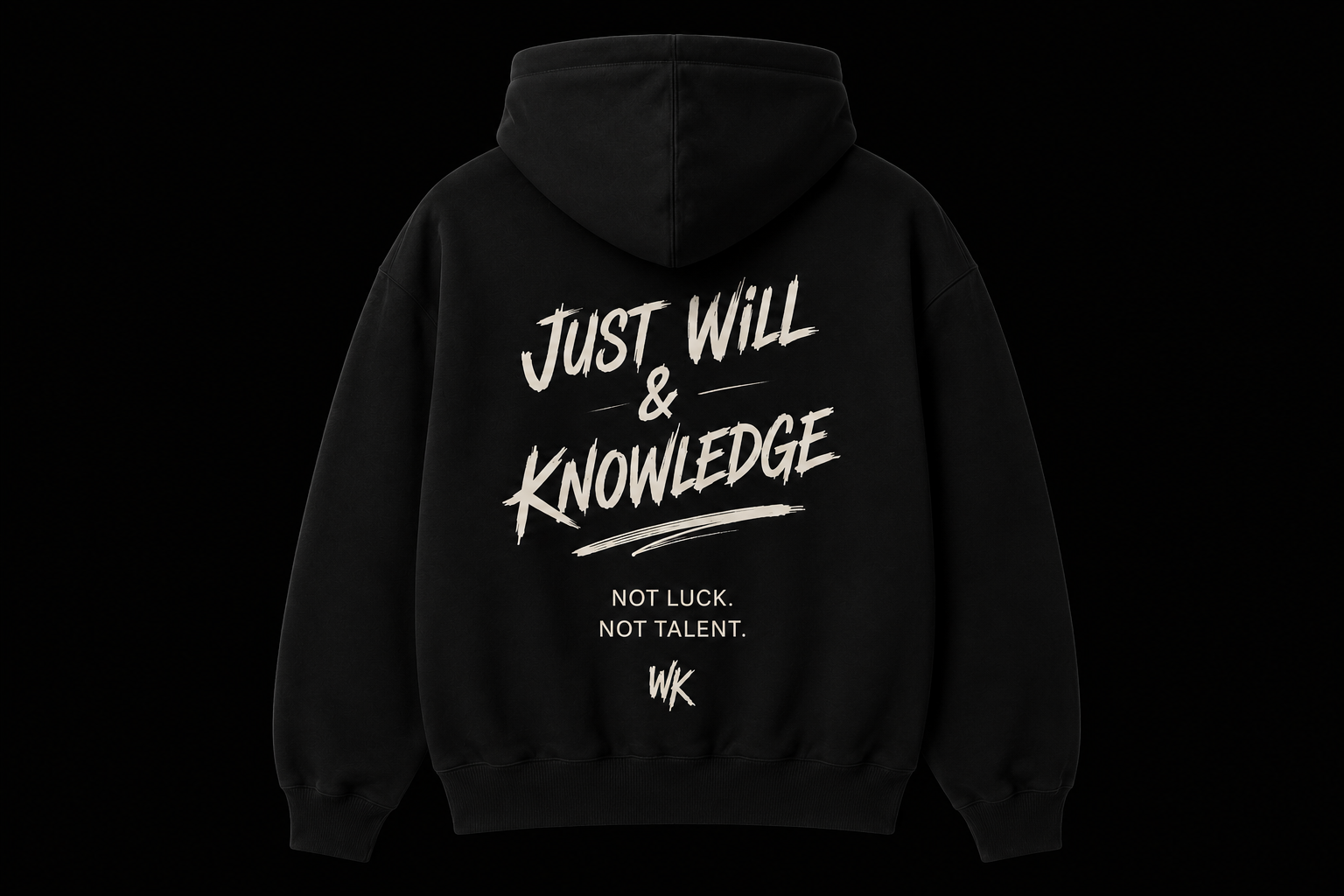 WK Signature Oversized Hoodie